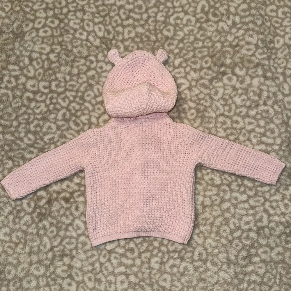 Carter's 6mo Pink and White Dress and Sweater Bundle